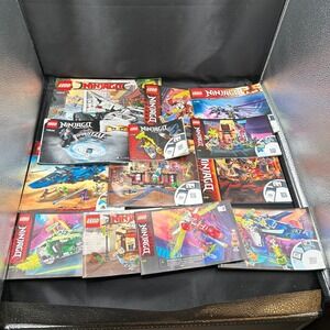 LEGO Ninjago Instructions Lot of 13 - Legacy, Movie, etc Building Manuals Only‎
